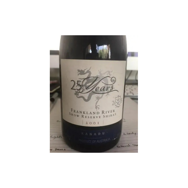 XANADU SHOW RESERVE SHIRAZ 2001