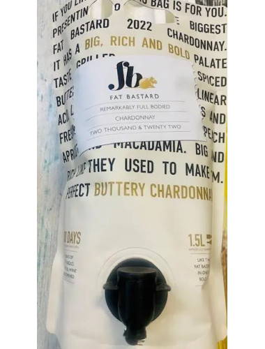 FAT BASTARD CHARDONNAY 1.5LT BAGNUM