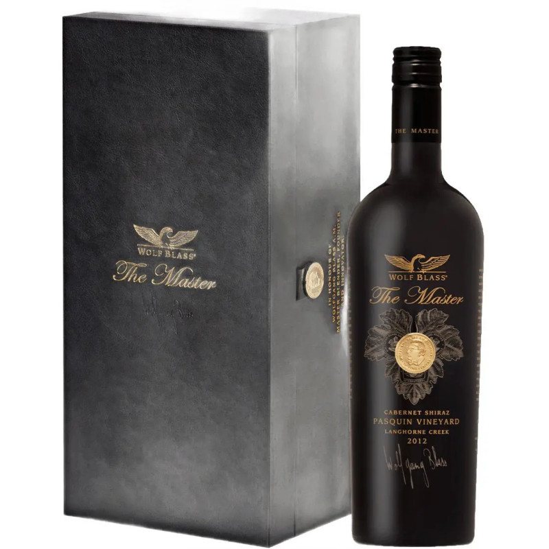 Wolf Blass 'The Master' Cabernet Shiraz 2012 750ml Gift Box Limited Edition