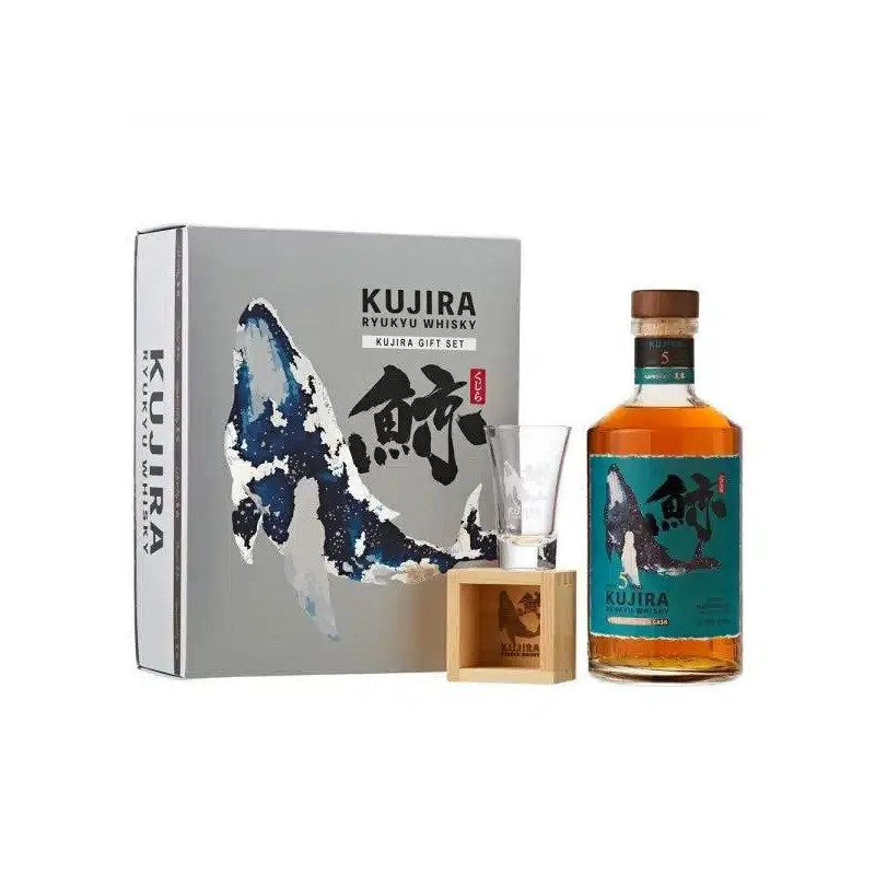 Kujira Ryukyu Whisky 5YO Glass Gift Pack
