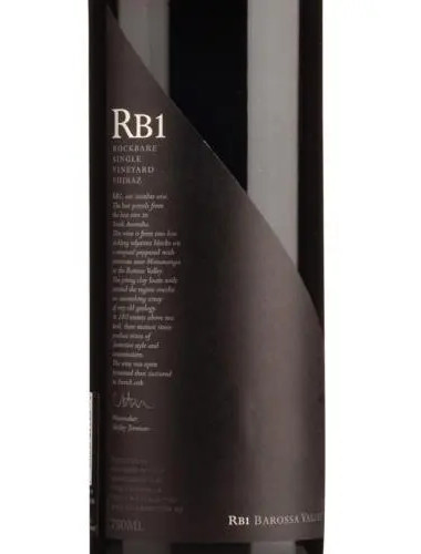 ROCKBARE SINGLE VINEYARD RB1 SHIRAZ 2017