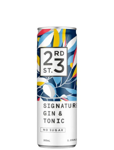23rd St Distillery Gin & Tonic 4x300ml