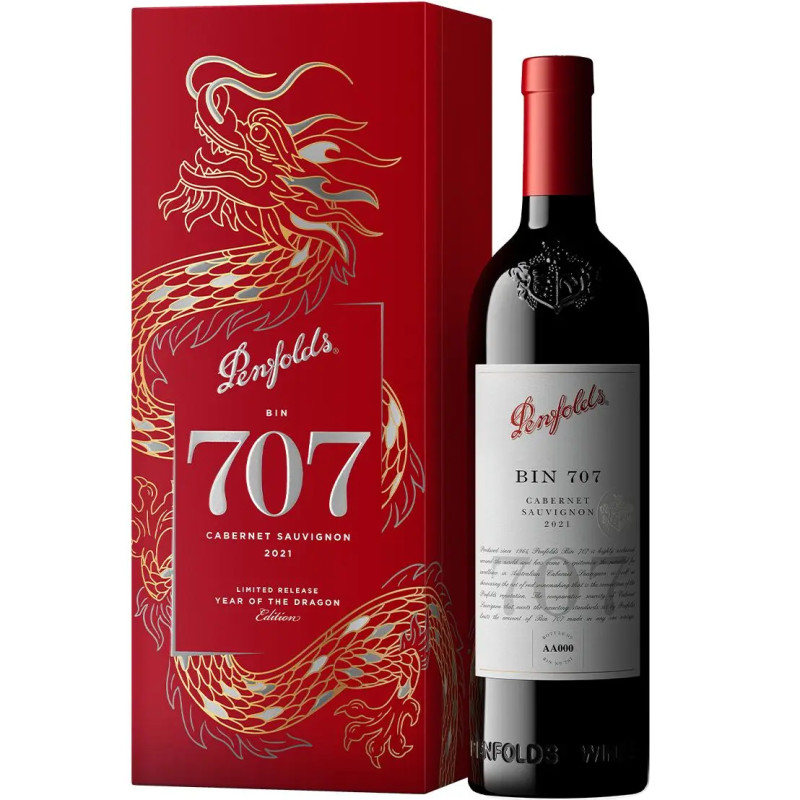 Penfolds 707 2021 Lunar New Year of the Dragon 750mL