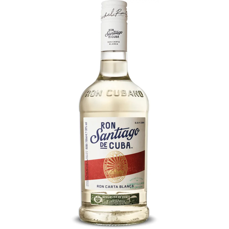 Ron Santiago De Cuba Carta Blanca 700Ml