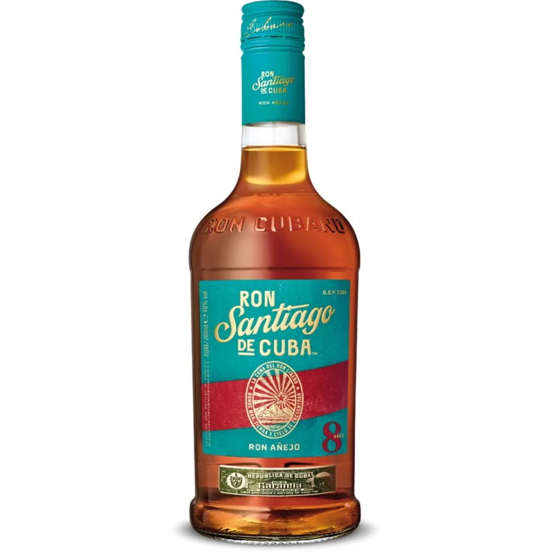 Ron Santiago De Cuba Anejo 8 Years Old Rum 700Ml