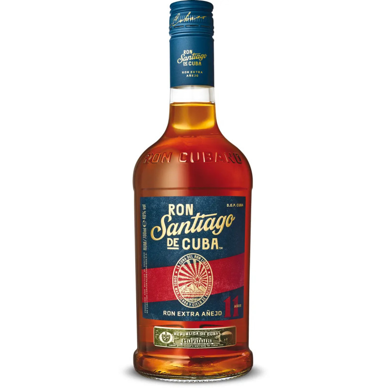 Ron Santiago De Cuba Extra Anejo 11 Years Old Rum 700Ml