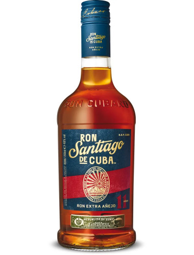 Ron Santiago De Cuba Extra Anejo 11 Years Old Rum 700Ml