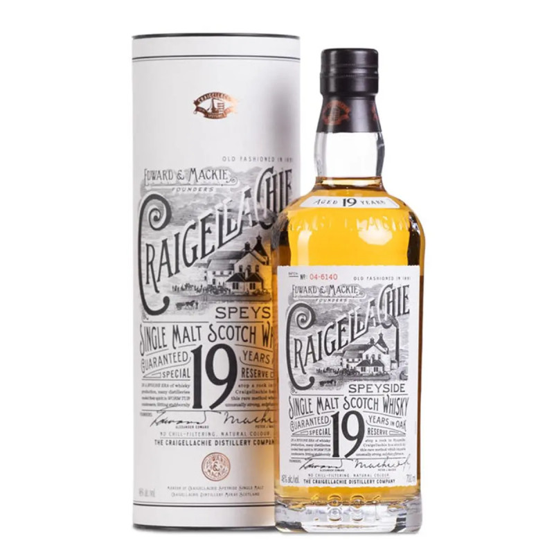 Craigellachie 19 Year Old Single Malt Scotch Whisky 700Ml