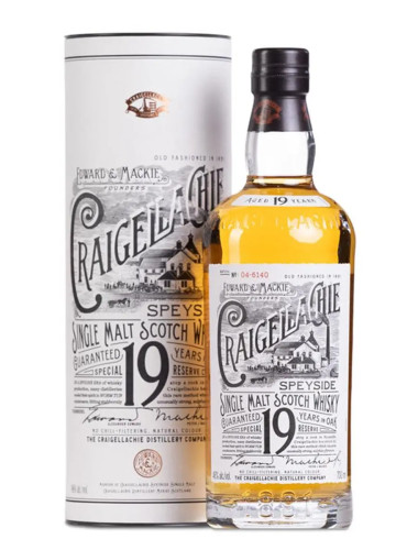 Craigellachie 19 Year Old Single Malt Scotch Whisky 700Ml