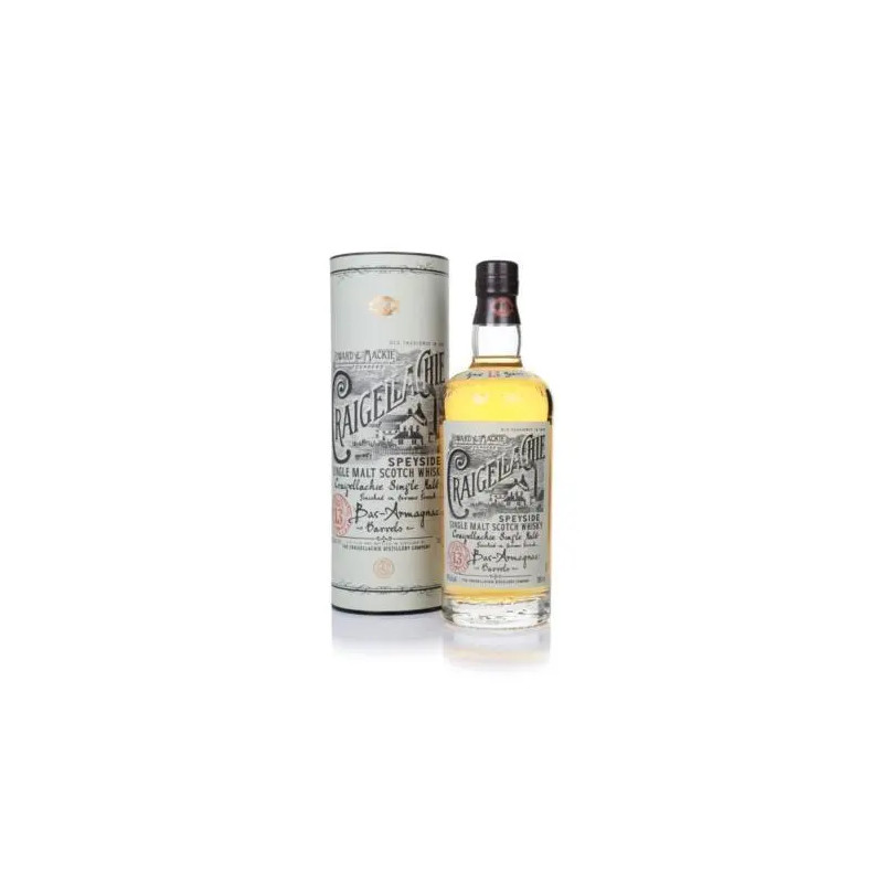 Craigellachie 13 Year Old Bas-Armagnac Cask Whisky 700Ml
