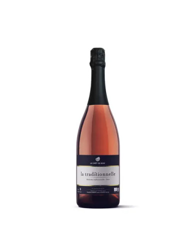 Domaine Le Cret de Bine "La Traditionnelle" Cremant Gamay Rose