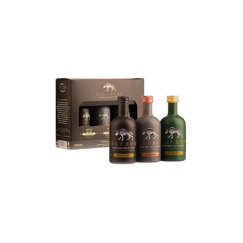Wolfburn Tasting Collection Gift Pack 3 x 50ml