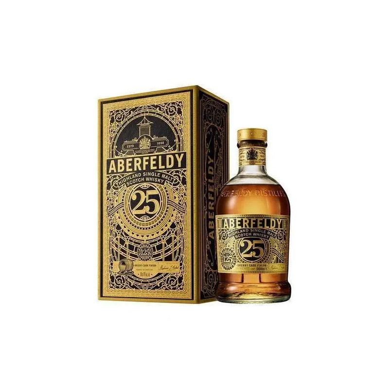 Aberfeldy 25 Year Old Sherry Cask Finish Single Malt Scotch Whisky 700mL