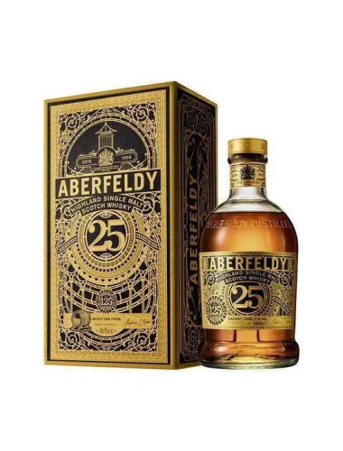 Aberfeldy 25 Year Old Sherry Cask Finish Single Malt Scotch Whisky 700mL