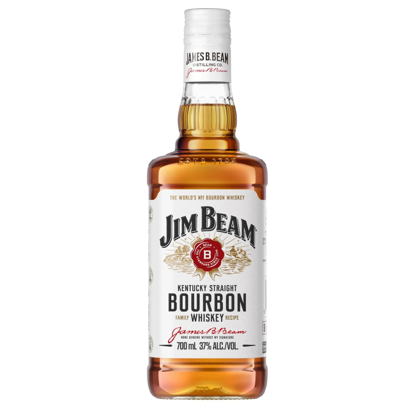 Jim Beam White Label Bourbon 700ml