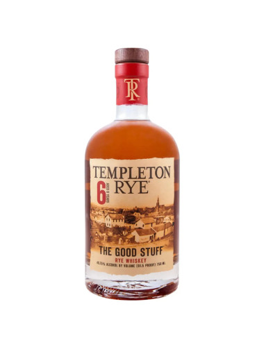 Templeton 6 Year Old Straight Rye Whiskey 700ml