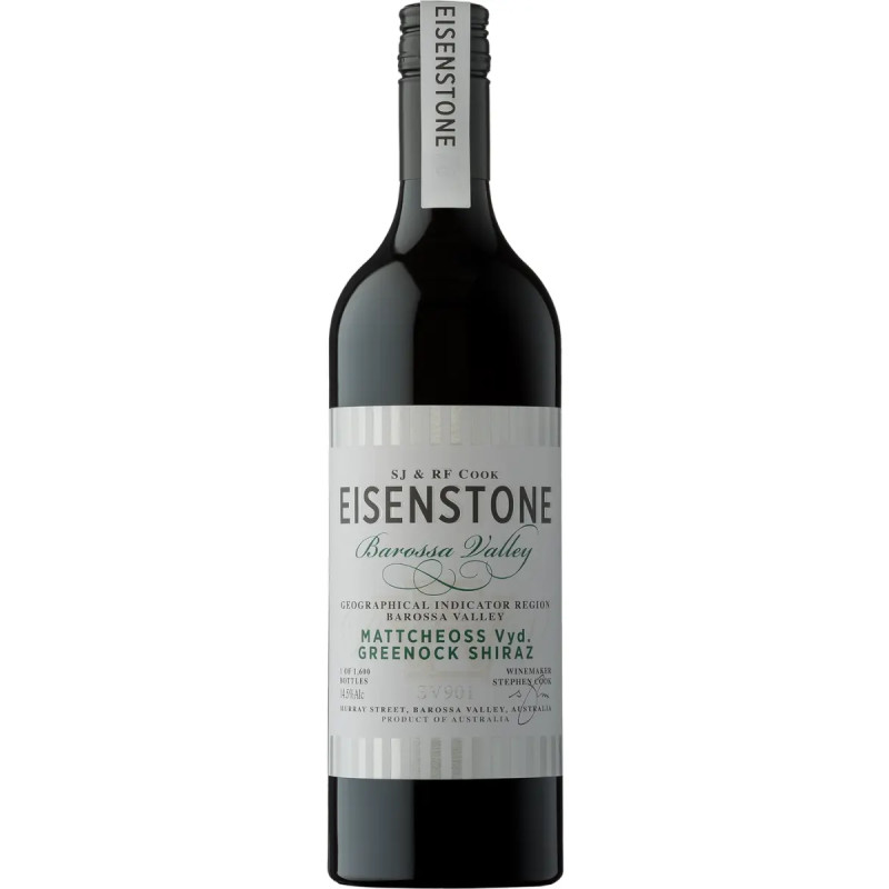 Eisenstone Mattcheoss Vineyard Shiraz 2021 750ml
