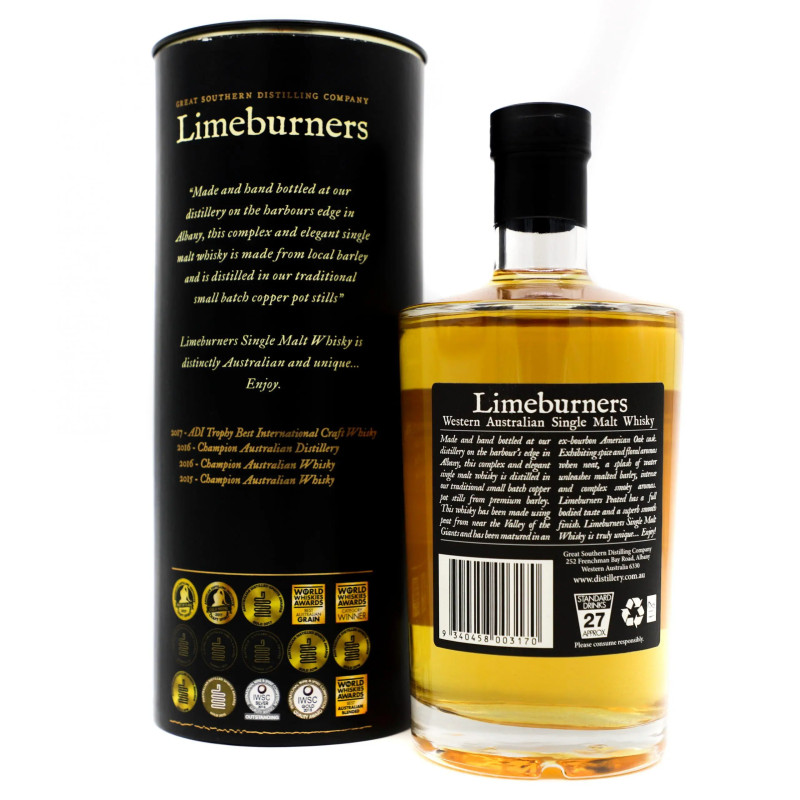 Limeburners Peated Whisky