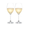 Plumm Vintage White Glass 2pk