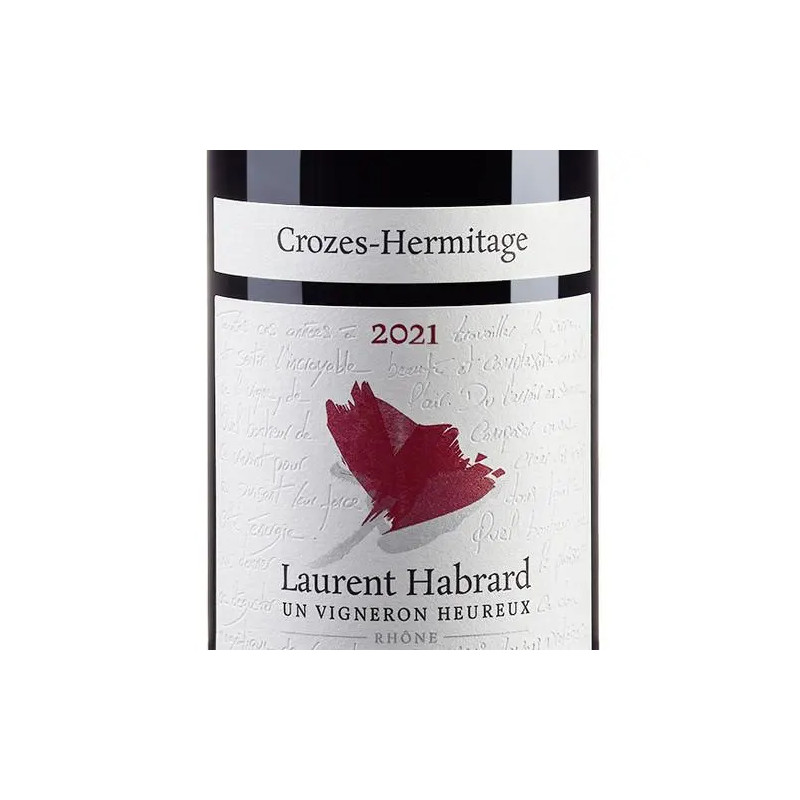 Domaine Laurent Habrard Crozes Hermitage Rouge 2021 750ml