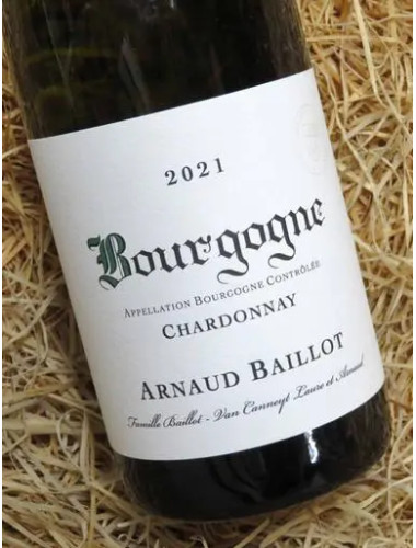 Arnaud Baillot Bourgogne Chardonnay 2021 750ml
