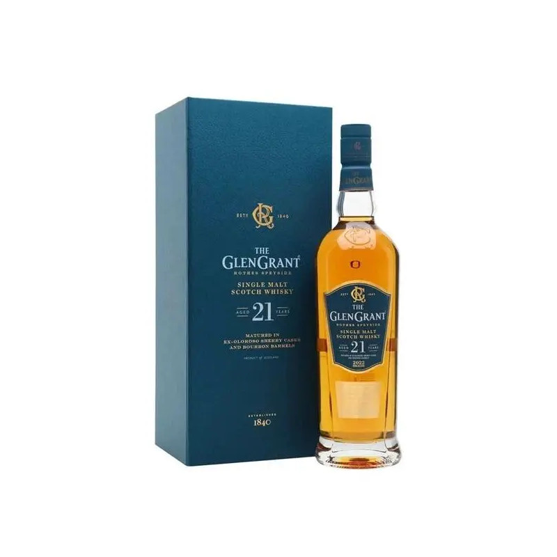 Glen Grant 21yo Single Malt Whiskey 700ml