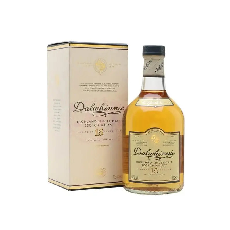 DALWHINNIE 15 YEARS OLD SINGLE MALT