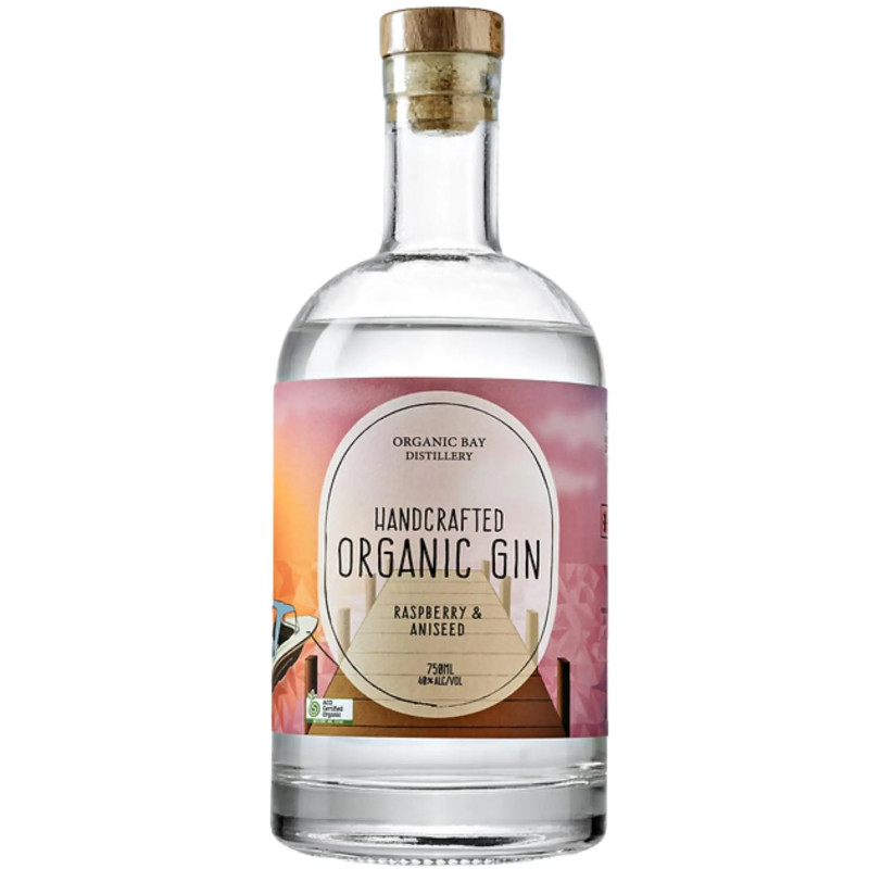 Organic Bay Rappberry & Aniseed Gin 750ml