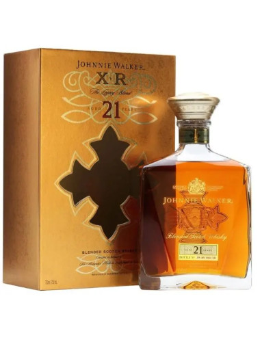 Johnnie Walker XR 21 Year Old (Mid 2000's Original Bottle) - 750ml