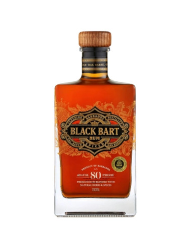 Black Bart Spiced Rum 700ml