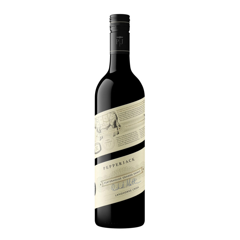 Pepperjack Porterhouse Langhorne Creek Shiraz 750ml