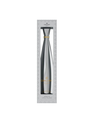 Cincoro Tequila Añejo Cristalino 750ml
