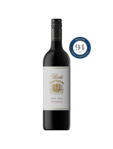 BESTS GREAT WESTERN BIN No. 0 SHIRAZ 2021 750ML