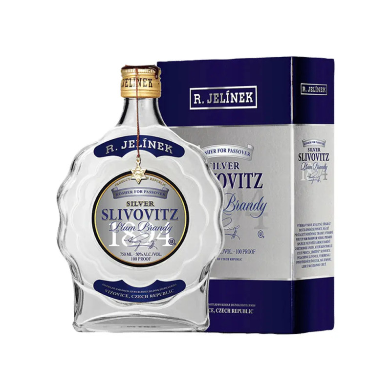 R. Jelinek Kosher Silver Slivovitz Plum Brandy 750Ml