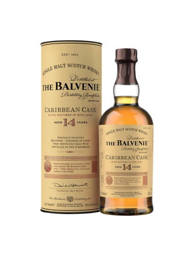 Balvenie Caribbean Cask 14 Year Old Single Malt Scotch Whisky 700ml