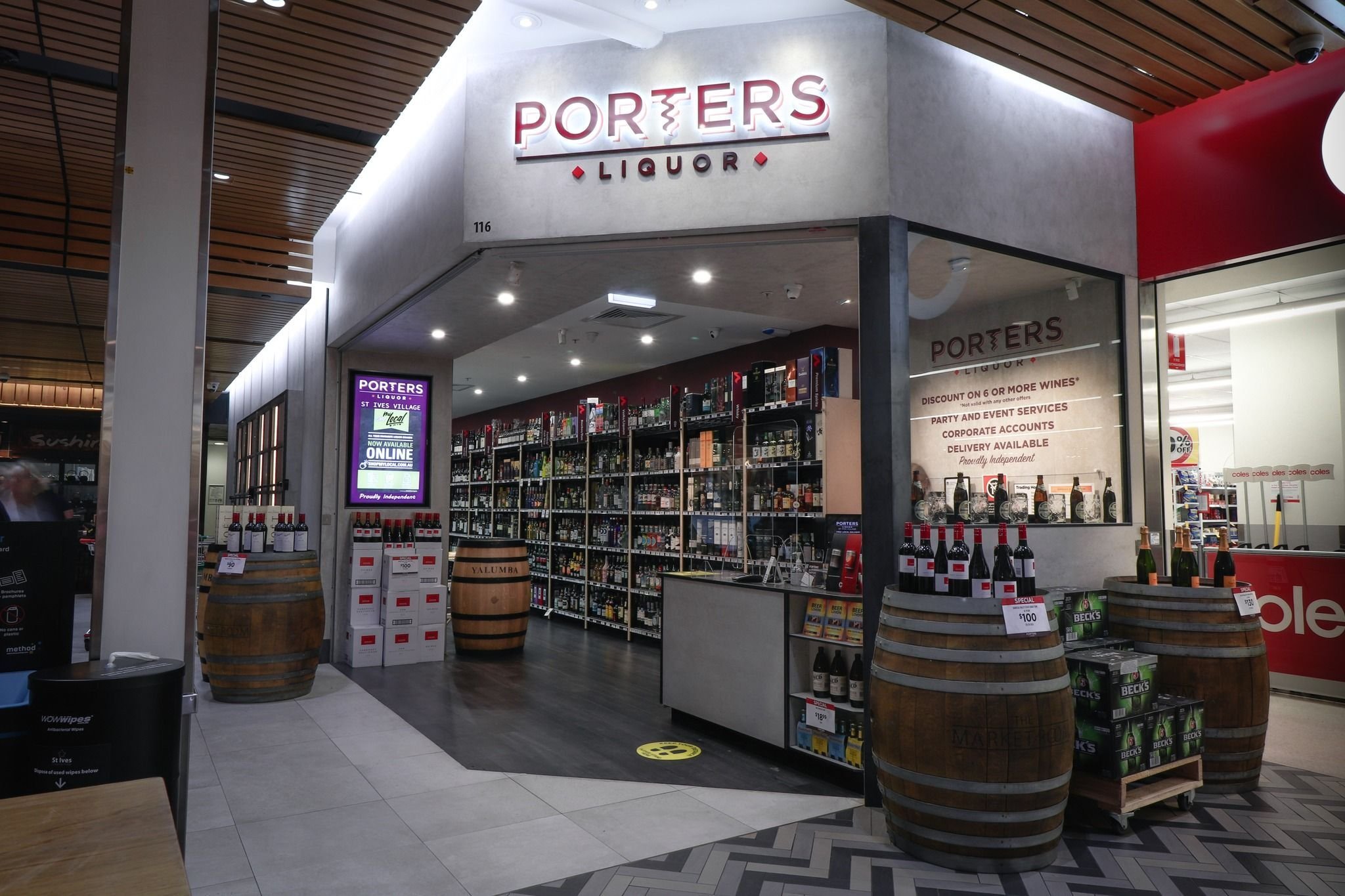 Porters Liquor St Ives Village