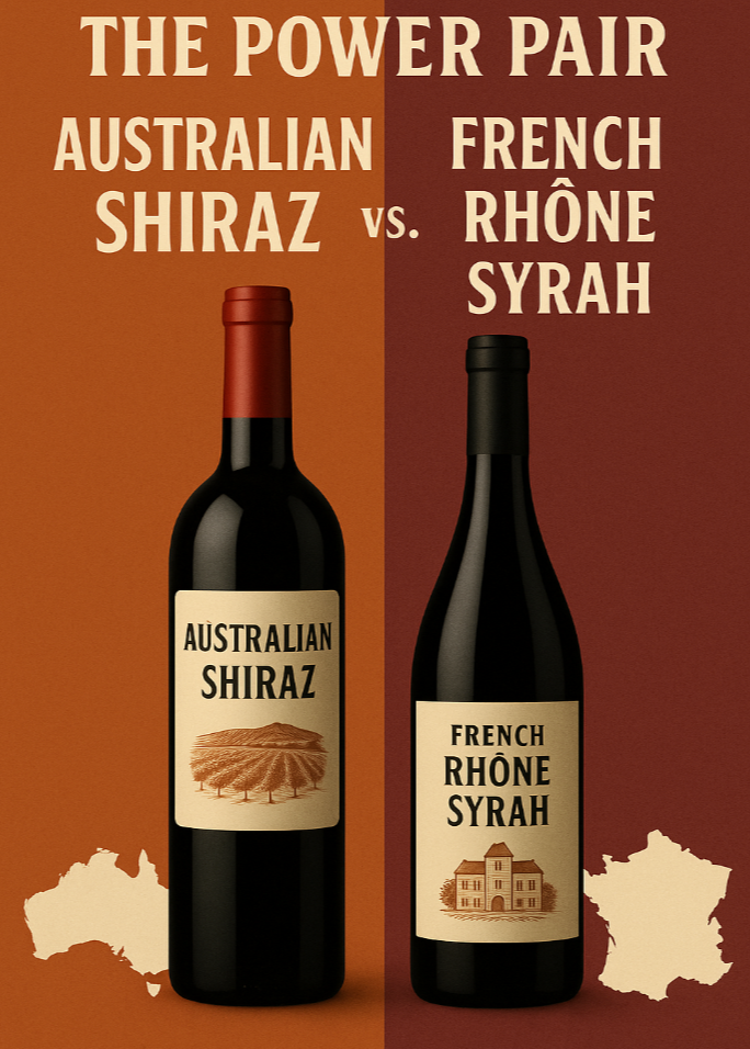 The Power Pair: Australian Shiraz vs. French Rhône Syrah