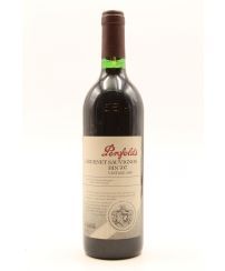 Penfolds Bin 707 Cabernet Sauvignon 1998 wooden gift box