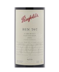 Penfolds Bin 707 Cabernet Sauvignon 2005 wooden gift box