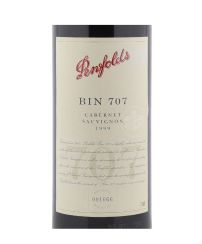 Penfolds Bin 707 Cabernet Sauvignon 1999 wooden gift box